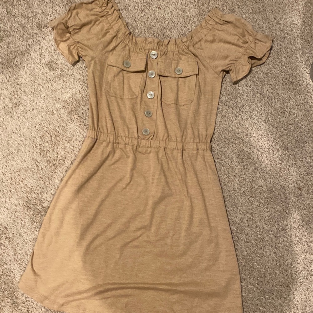 Tan Dress